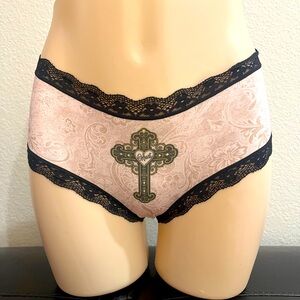 Black Lace trim Panties